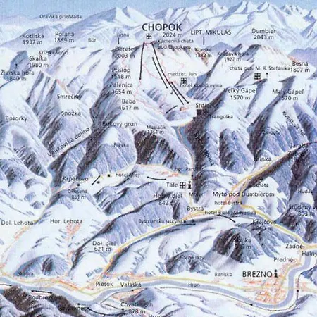 Biela Skala - Chopok Jasna Juh * Быстра